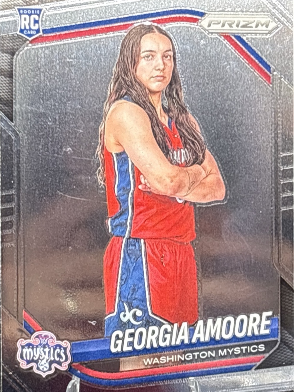 Panini Prizm Georgia Amoore Rookie Basketball Trading Card